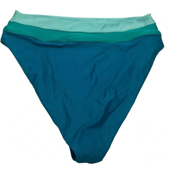 NEW Beach Riot Heidi Colorblocked Bikini Bottom Large B2083 - Picture 5 of 8